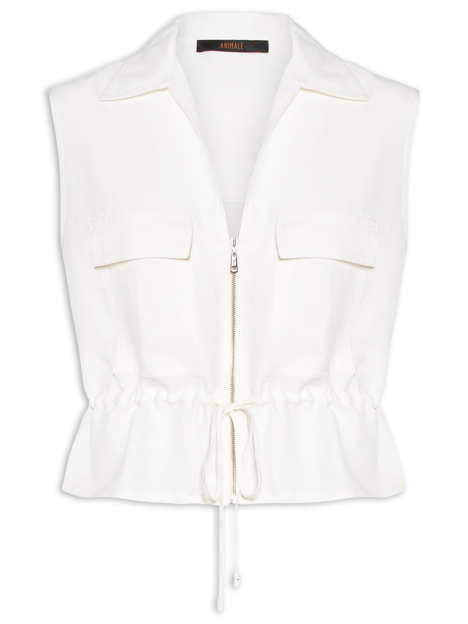 Blusa Feminina Utilitária Branco Animale