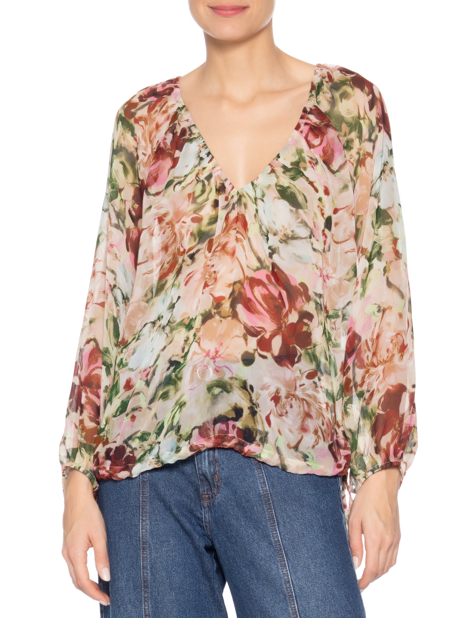 Blusa Feminina Vani Azul Le Lis