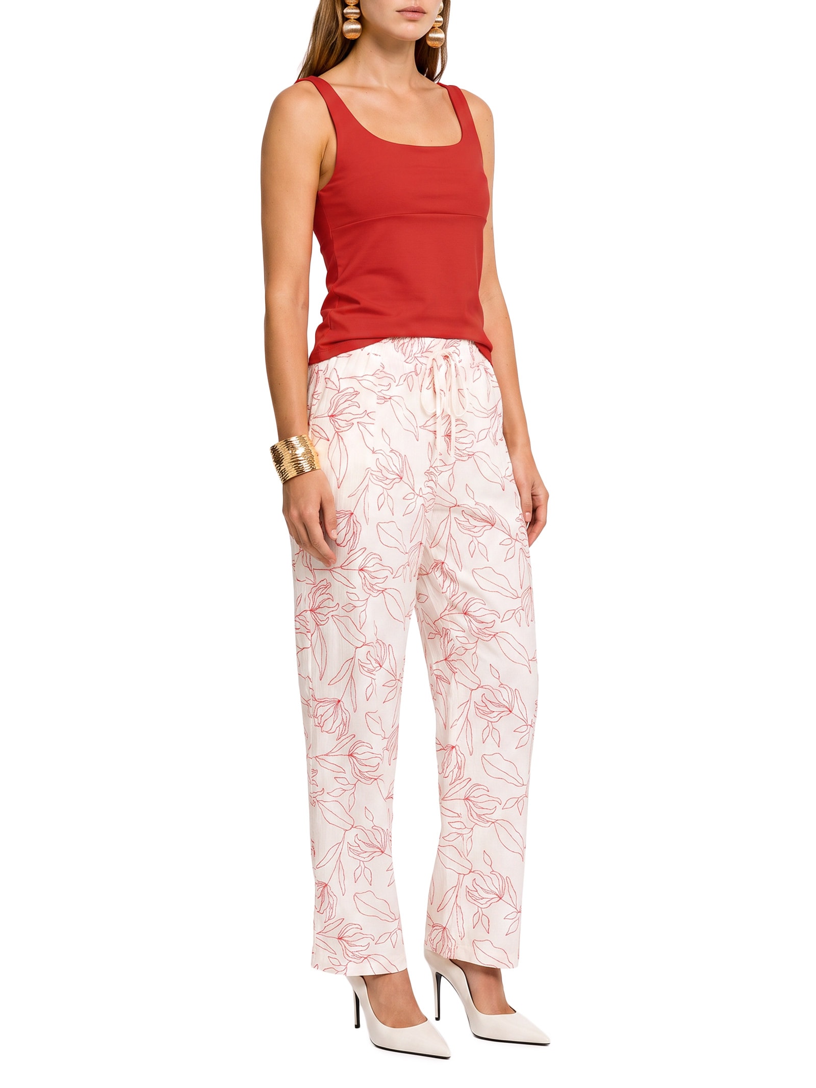 Blusa Feminina Vermelho Colcci