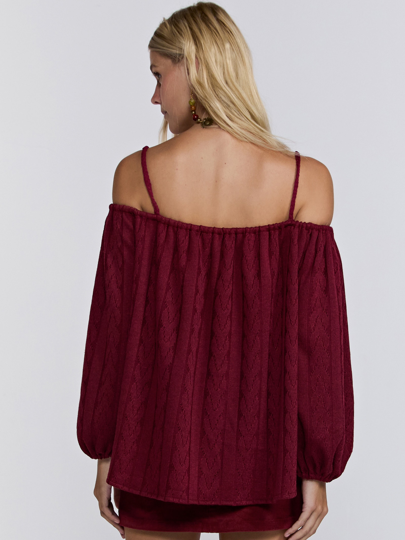 Blusa Feminina Victoria Vermelho Triya