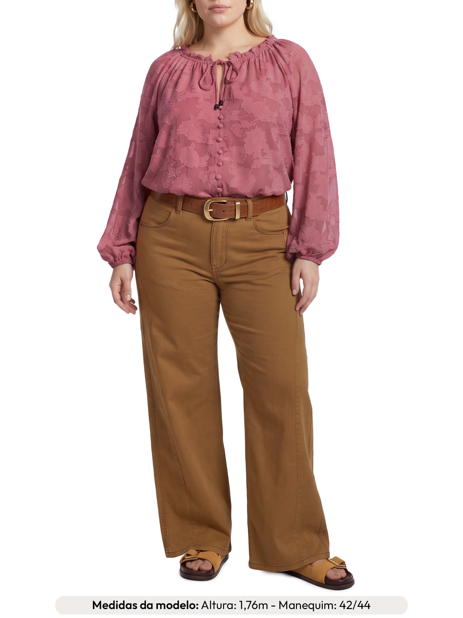 Blusa Feminina Vivi Rosa Le Lis