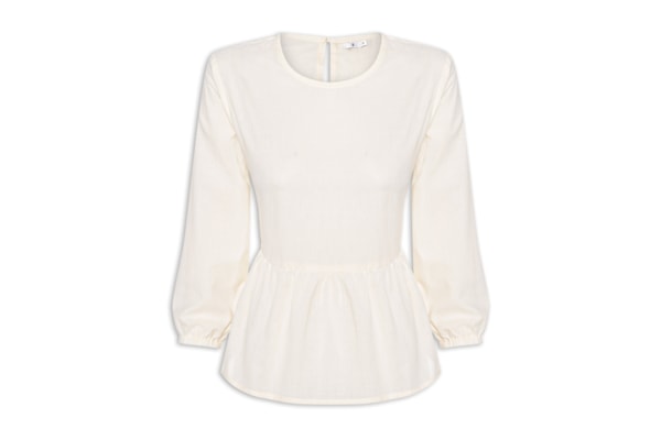 Blusa Feminina Voil - Amarelo