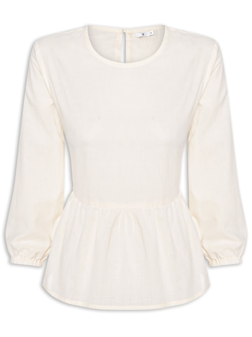 Blusa Feminina Voil – Amarelo