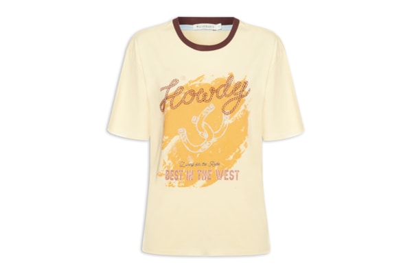 Blusa Feminina Western - Amarelo