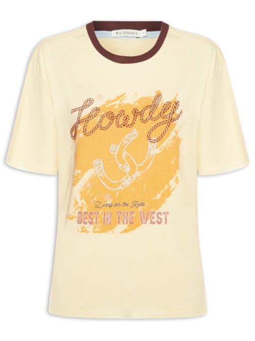 Blusa Feminina Western - Amarelo