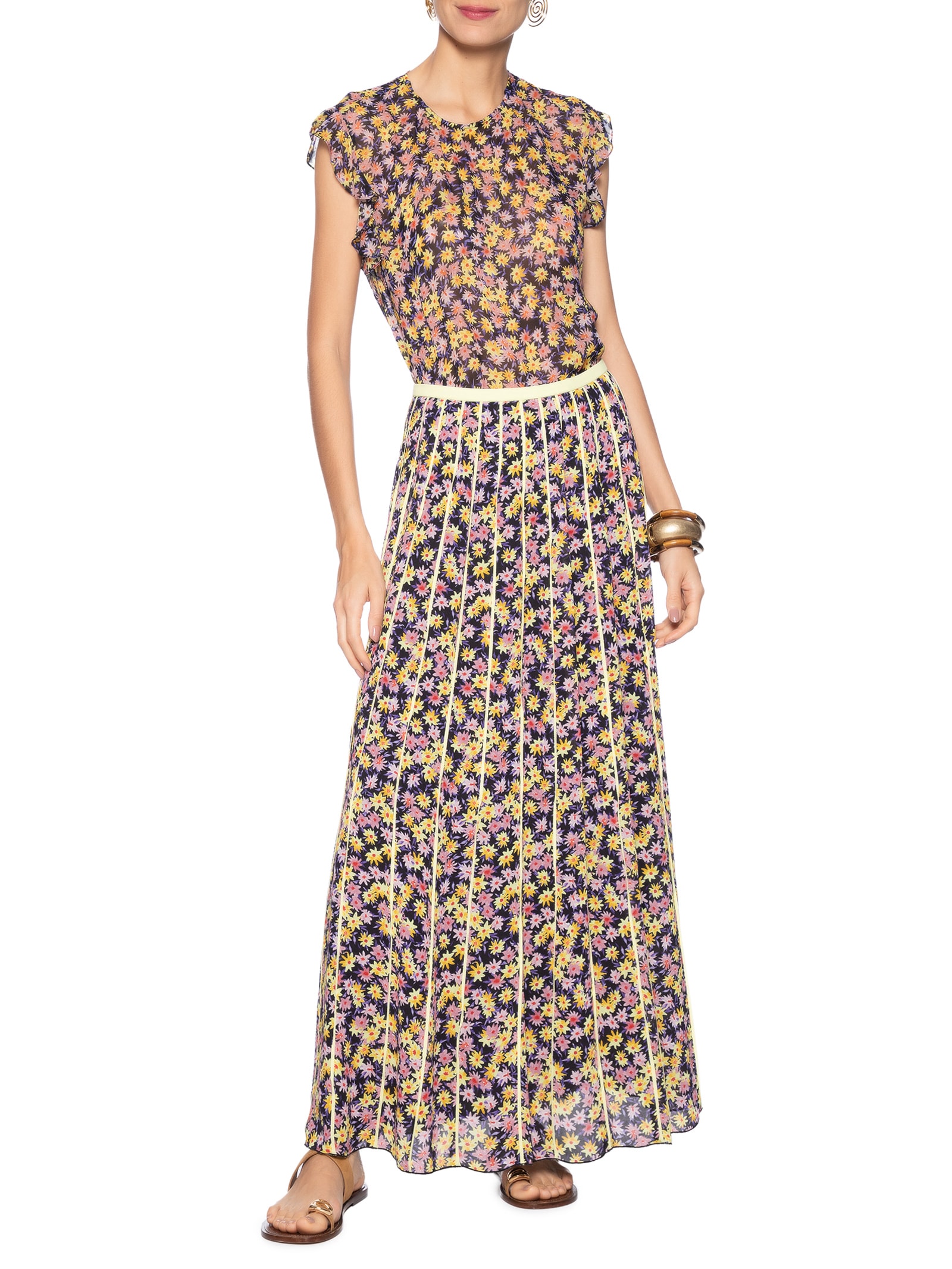 Blusa Feminina Wizzi Liberty Art Color Rosa Animale