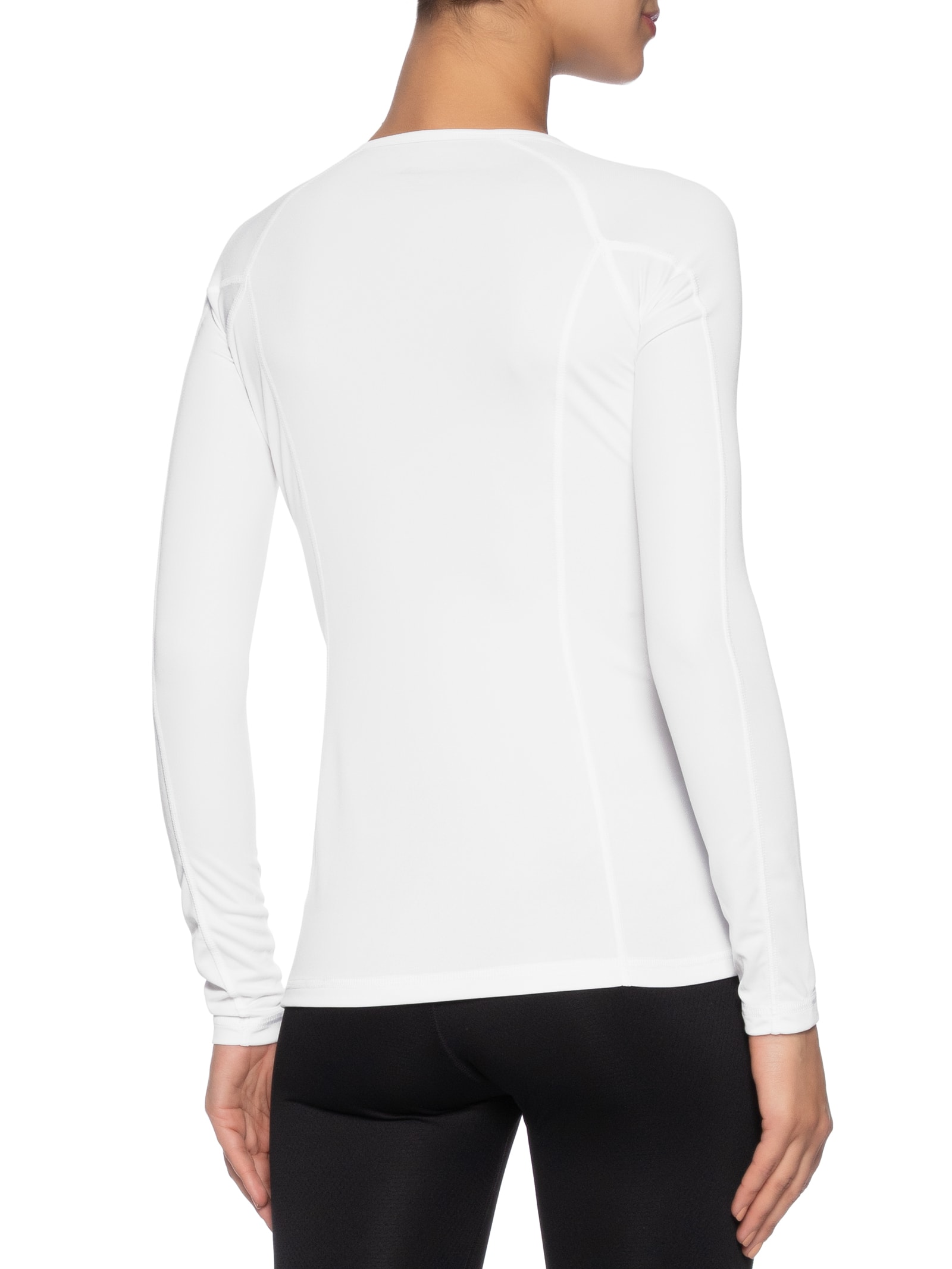 Blusa Feminina WLight L/S Crew Neck HGR Branco The North Face
