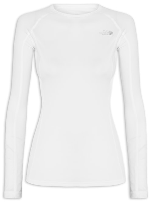 Blusa Feminina WLight L/S Crew Neck HGR – Branco
