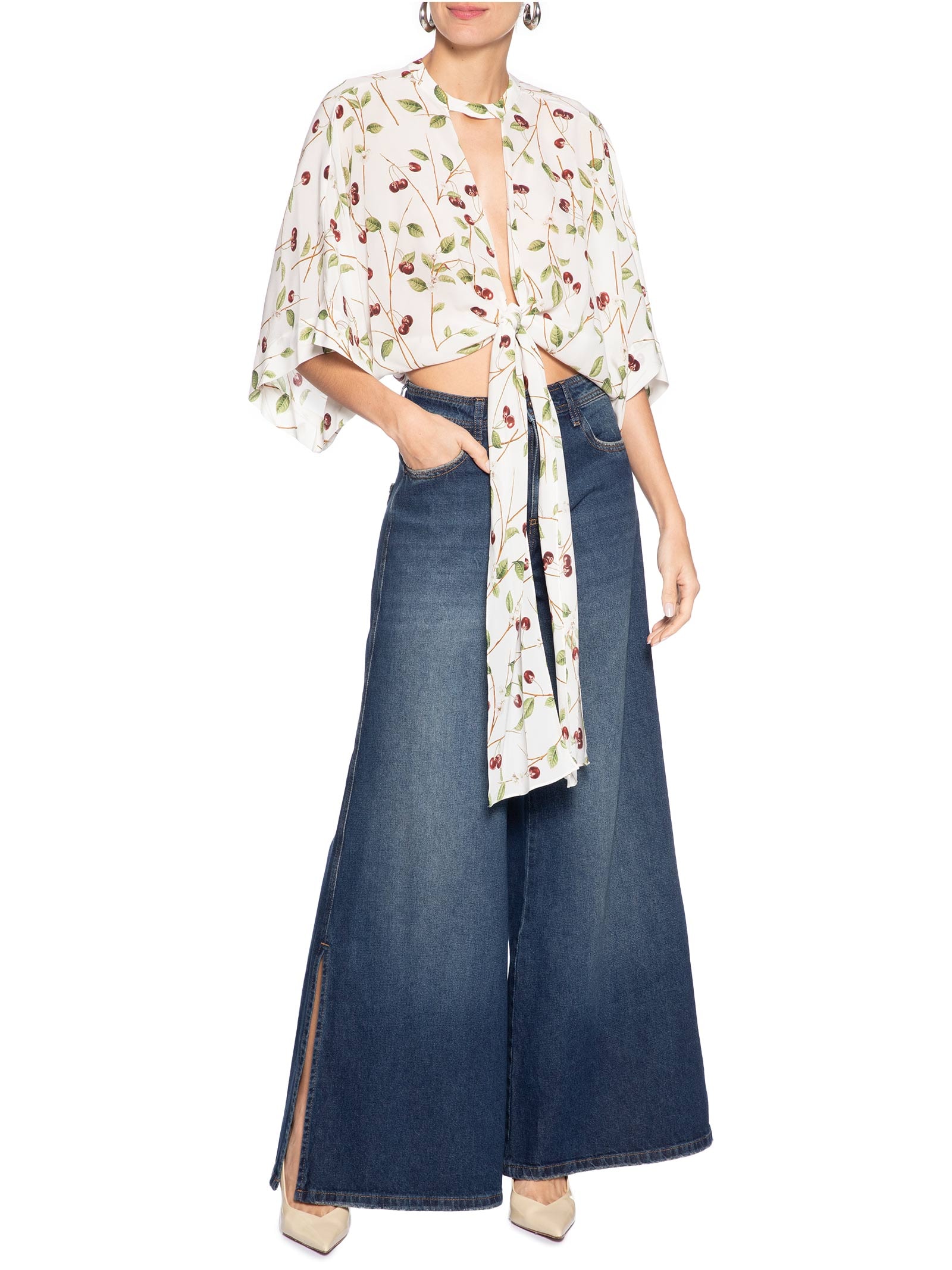 Blusa Feminina Yohanna Branco Le Lis