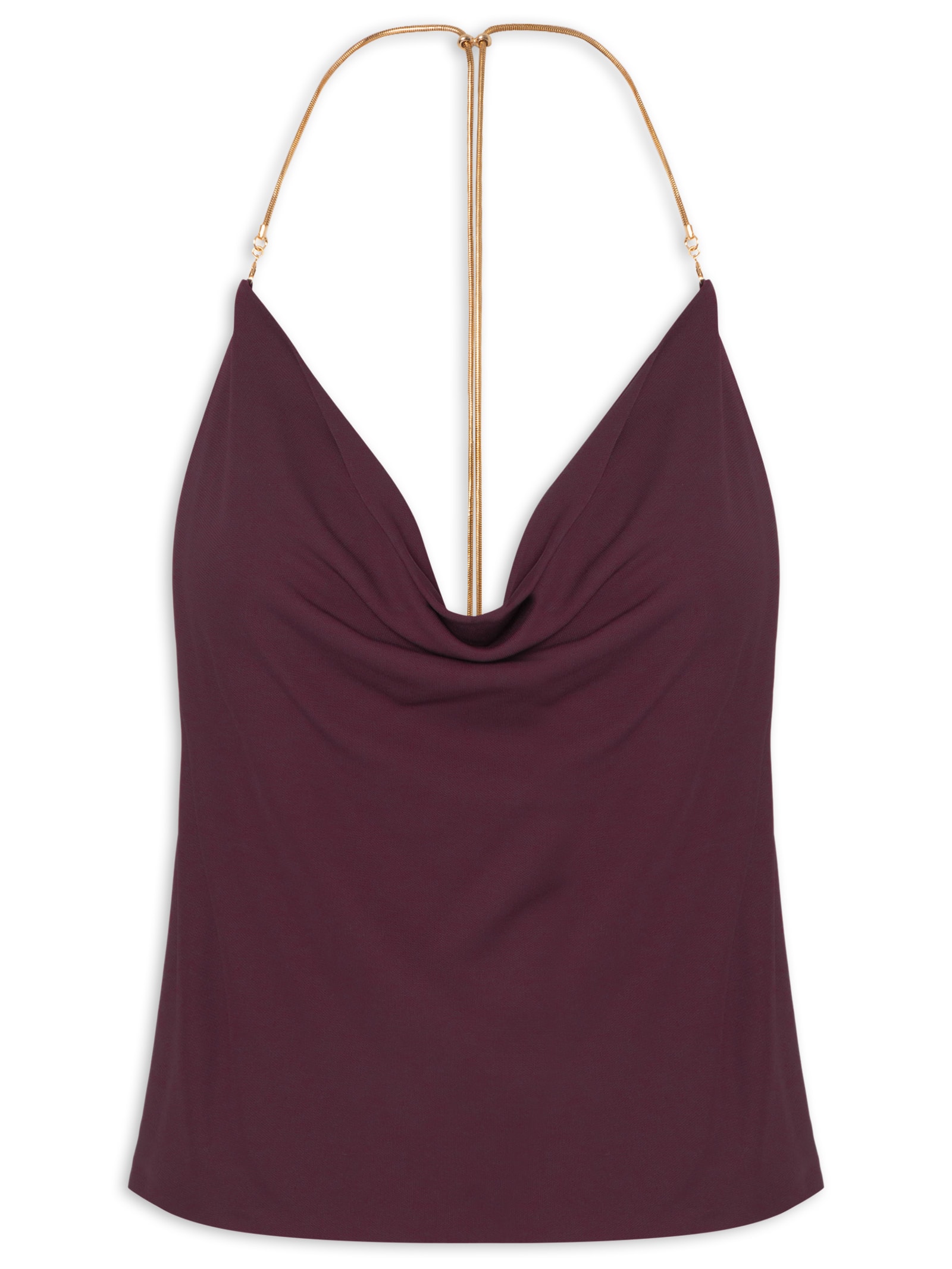 Blusa Feminino Degagê Alça Metal – Roxo Animale