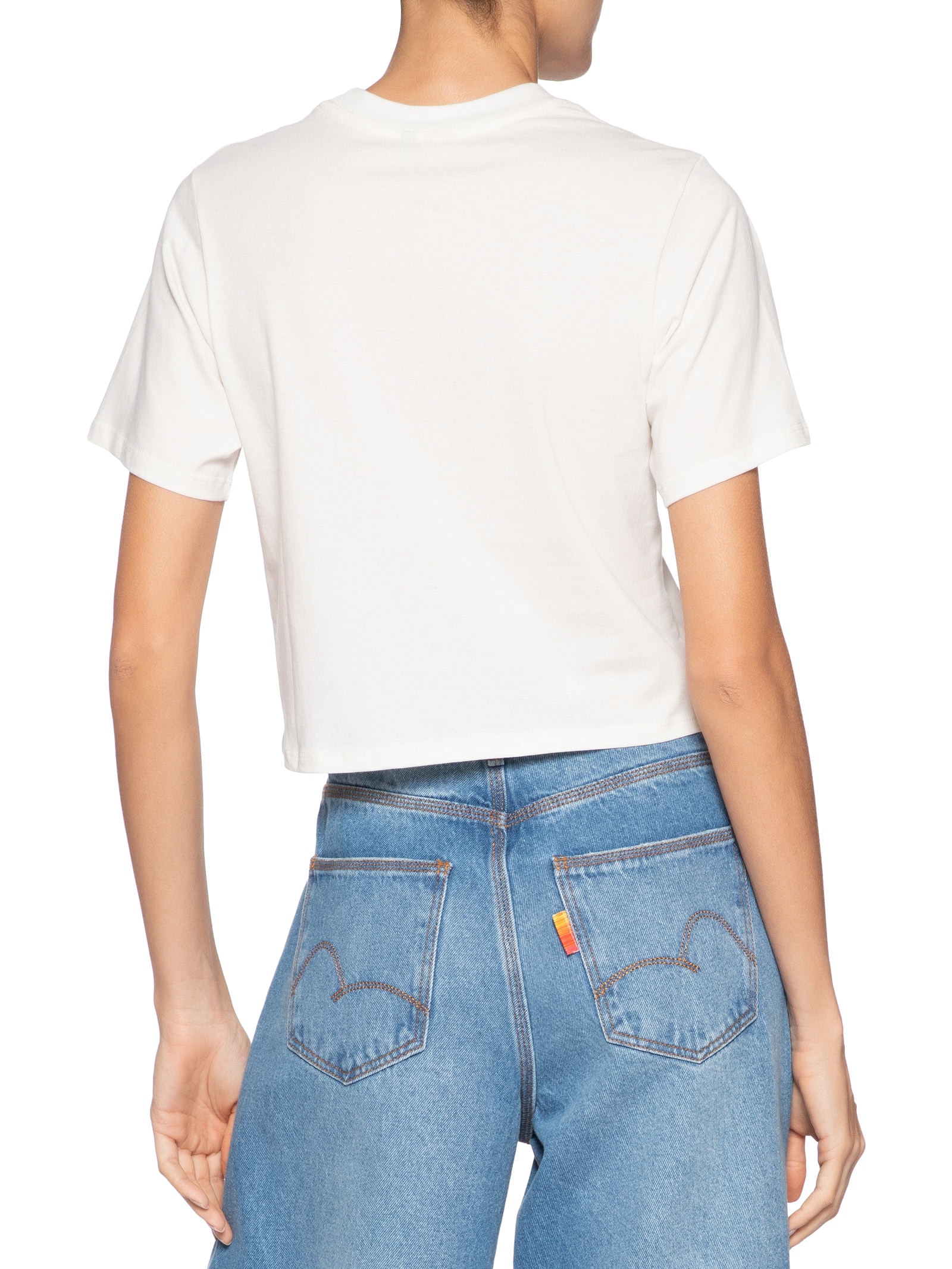 Blusa Feminino Laço De Flor Branco Farm