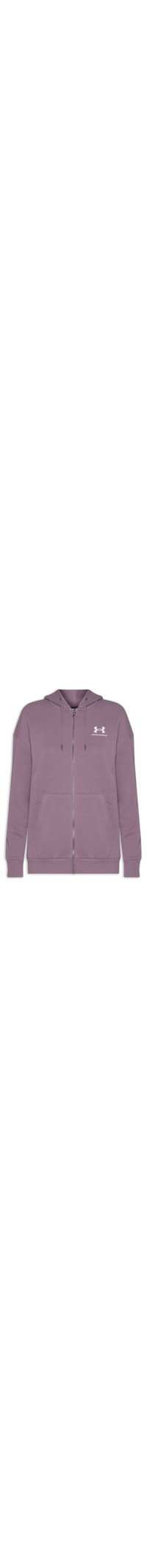 Blusa Feminino Moletom Essential Fleece Full-Zip - Roxo