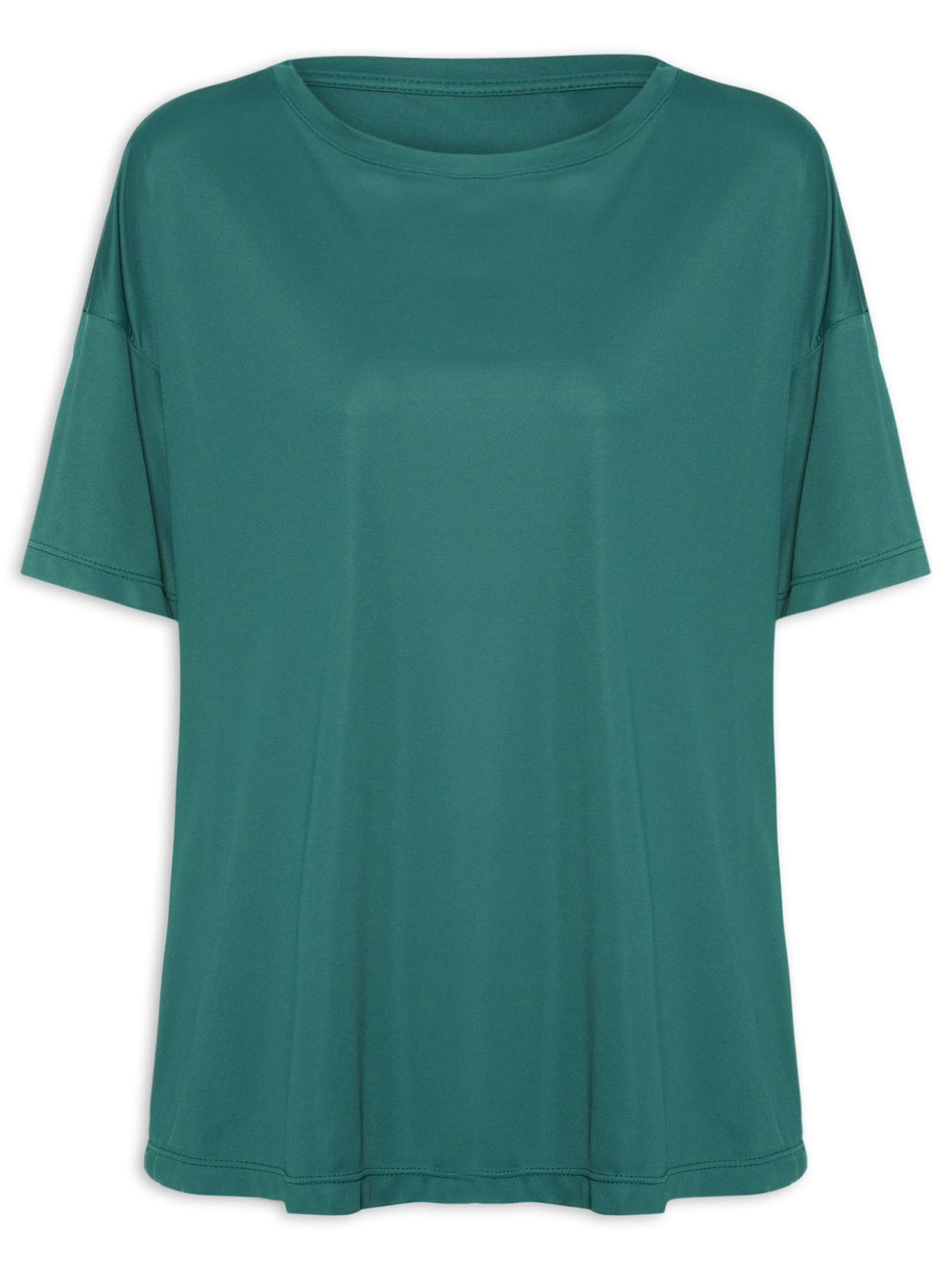 Blusa Fitness Longa Verde Escuro Uv Dry Palma Yogini