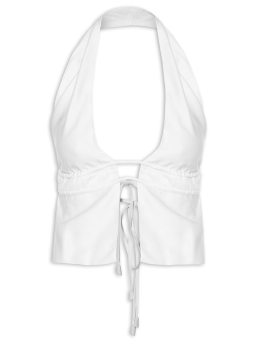 Blusa Frente Única – Branco