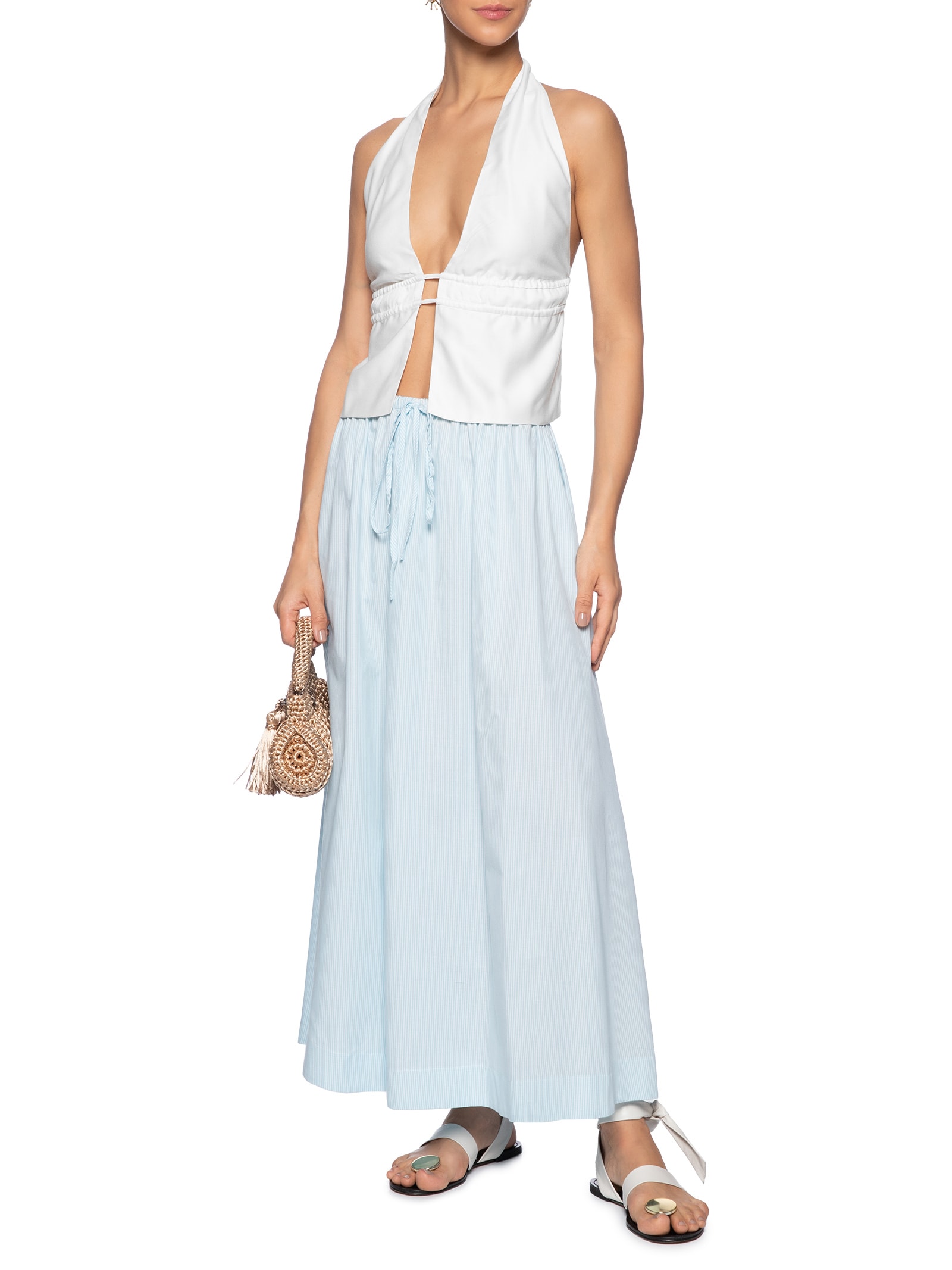 Blusa Frente Única Branco Farm