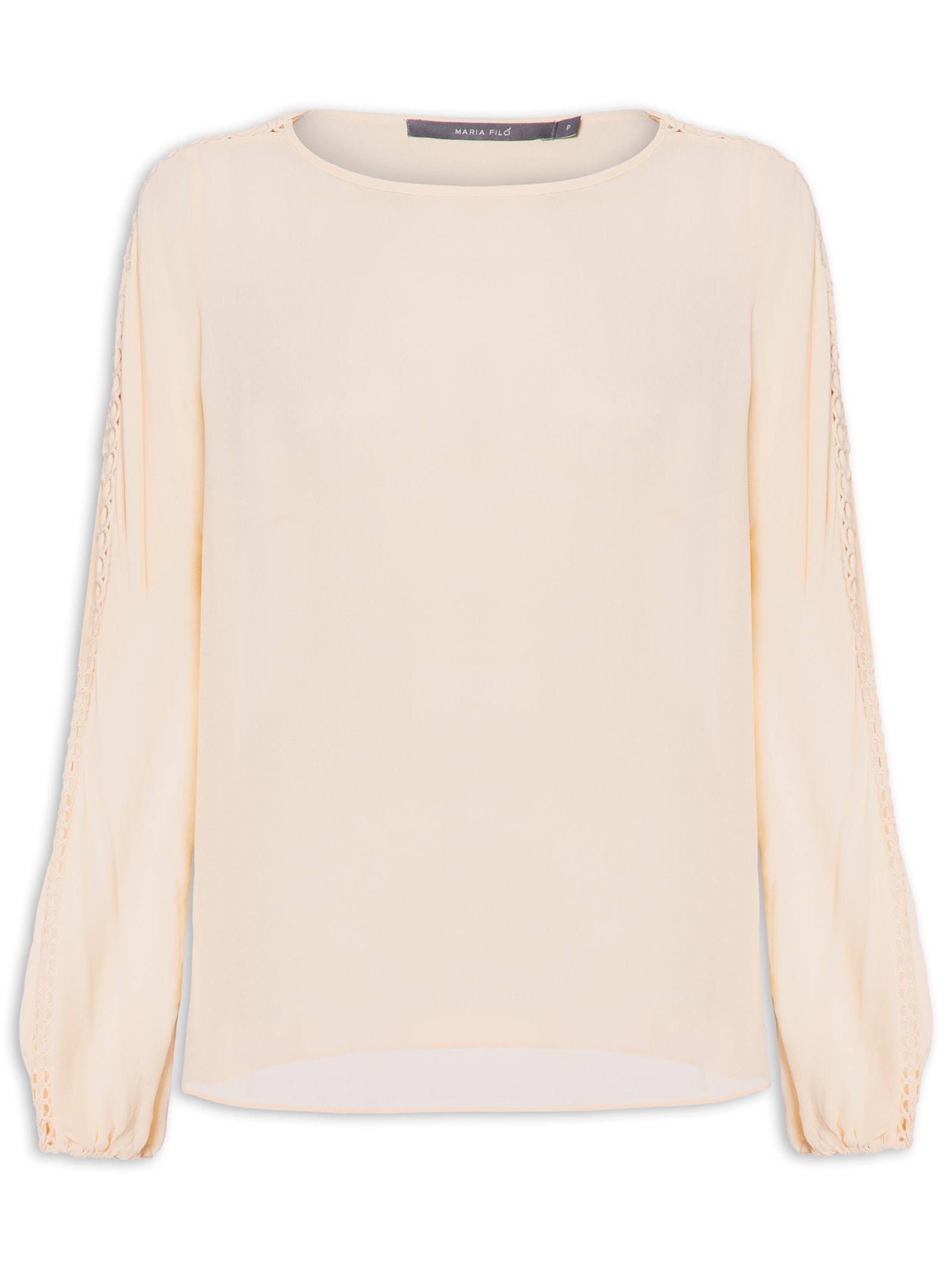 Blusa Ggt Lateral Trançada Amarelo Maria Filó
