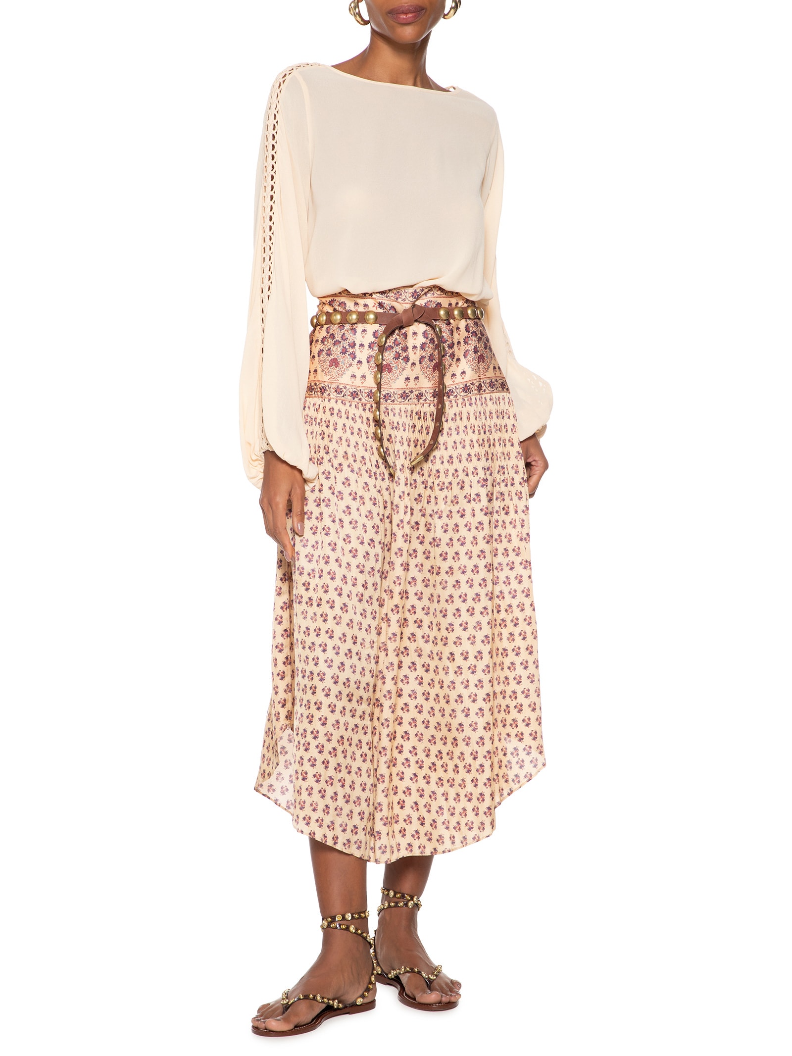 Blusa Ggt Lateral Trançada Amarelo Maria Filó