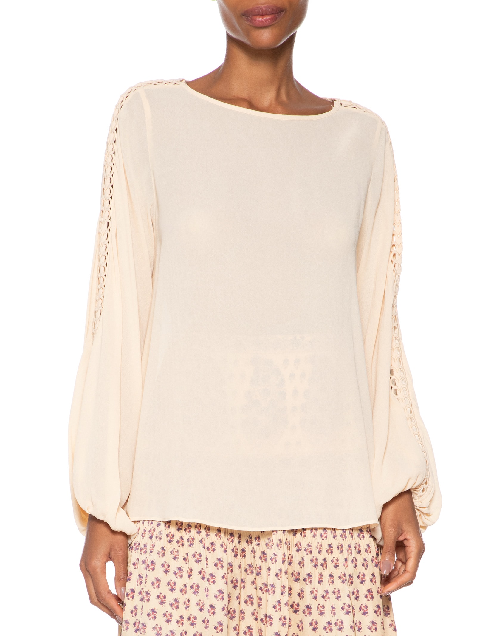 Blusa Ggt Lateral Trançada Amarelo Maria Filó