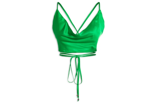 Blusa Lisa Cropped - Verde