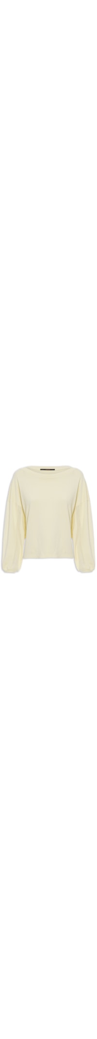 Blusa Manga 3/4 Banana - Amarelo