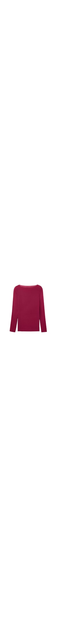 Blusa Manga Comprida Em Cashmere Ultralight - Vermelho