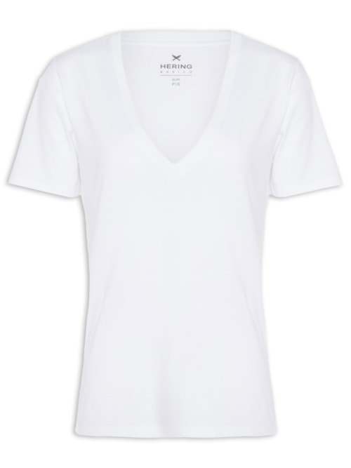 Blusa Manga Curta – Branco