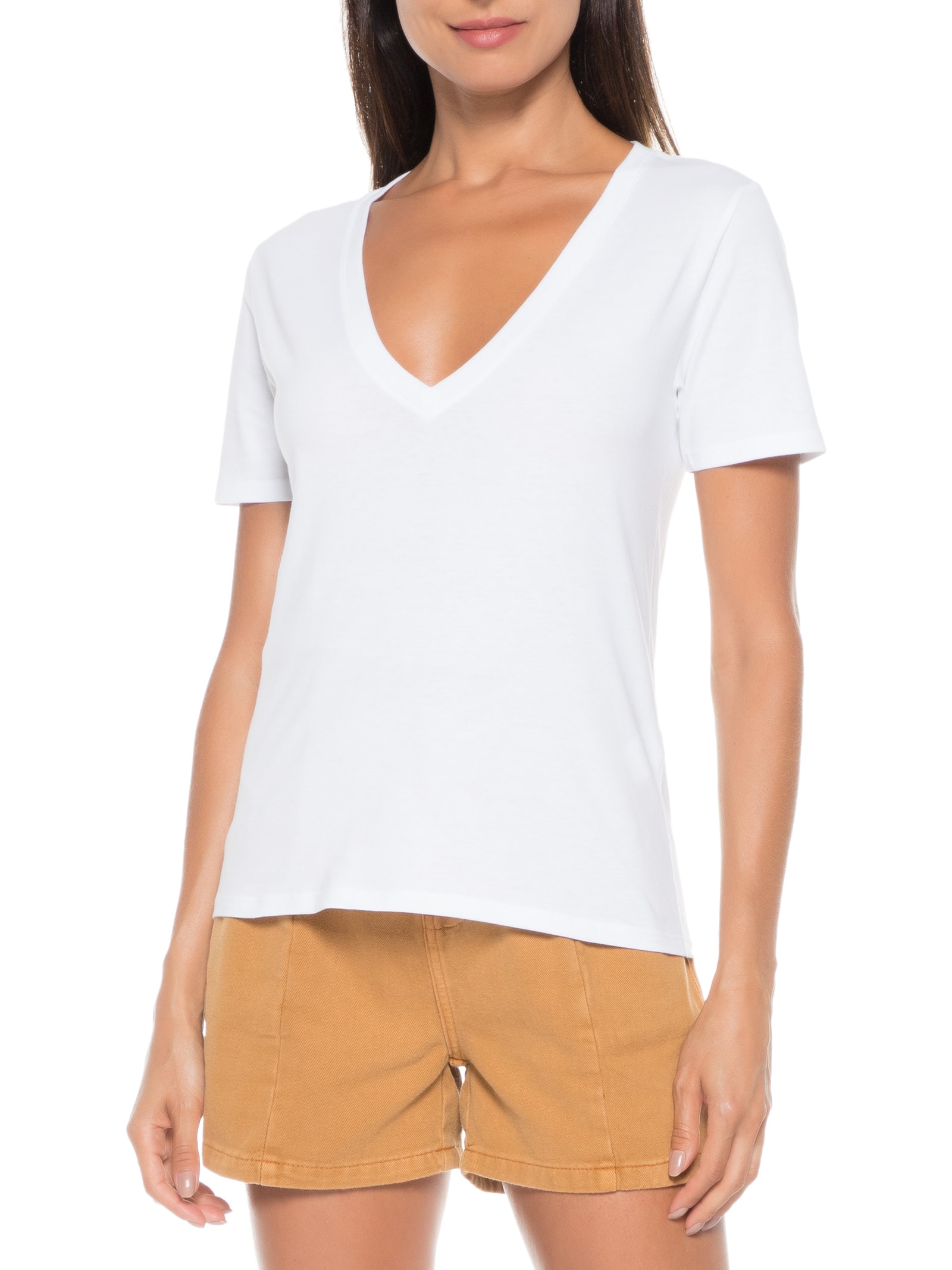 Blusa Manga Curta  Branco Hering