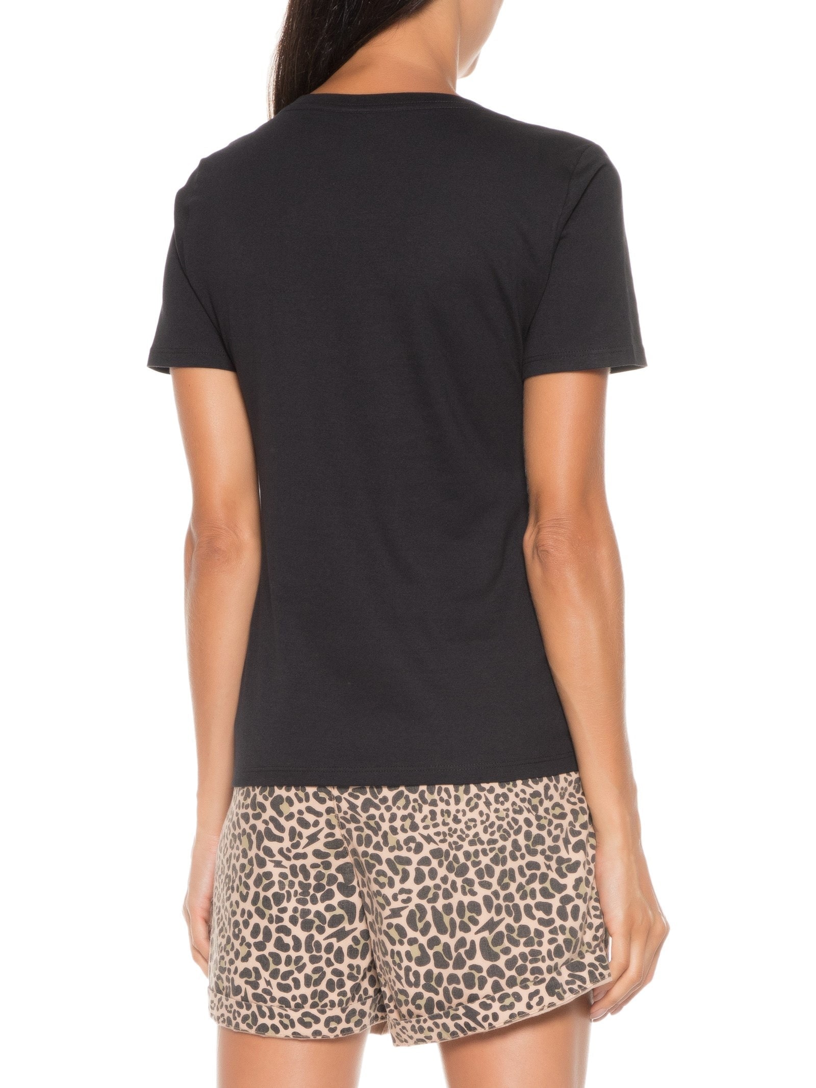 Blusa Manga Curta Preto Hering