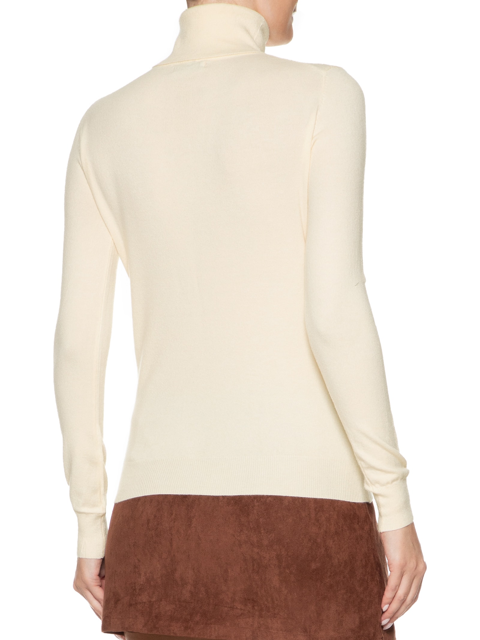 Blusa Manga Longa Blend Cashmere Off White Market 33