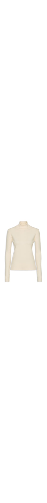 Blusa Manga Longa Blend Cashmere - Off White