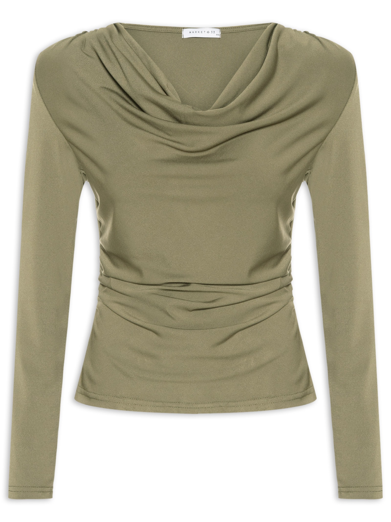 Blusa Manga Longa Feminina Degagê Verde Market 33