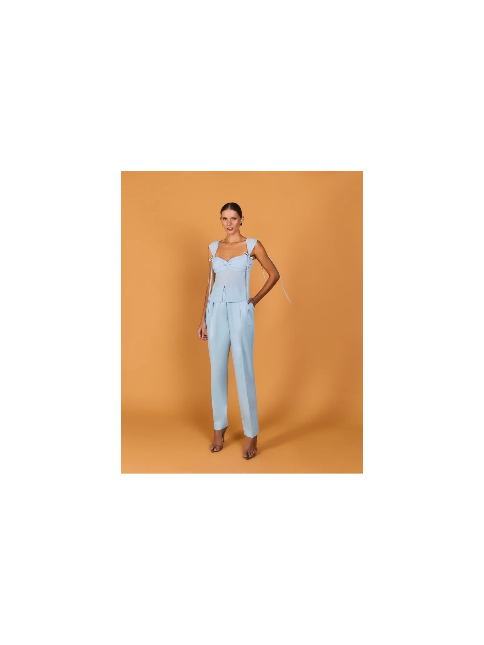 Blusa Mareh Anadara Azul Shop Ginger