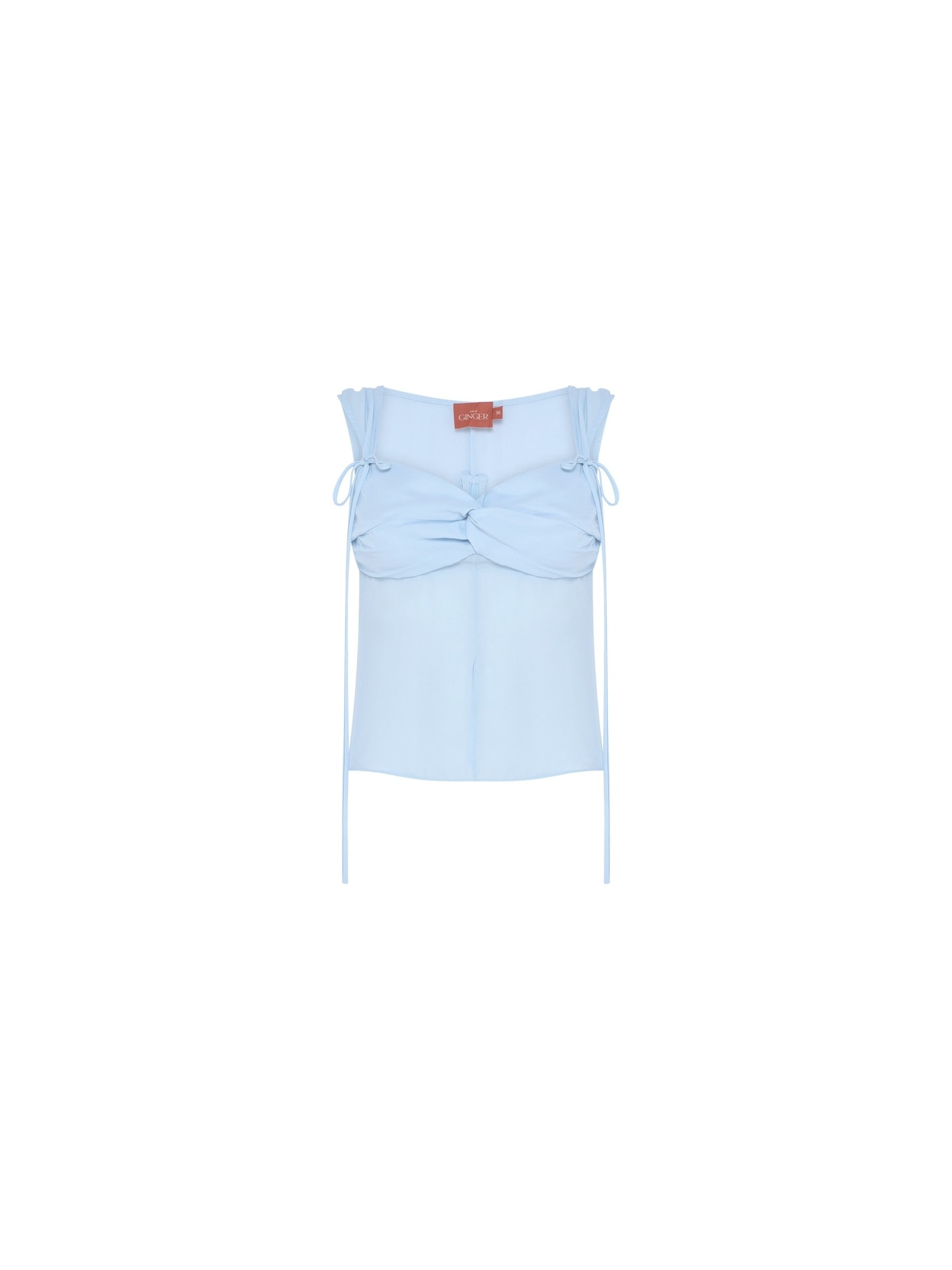 Blusa Mareh Anadara Azul Shop Ginger