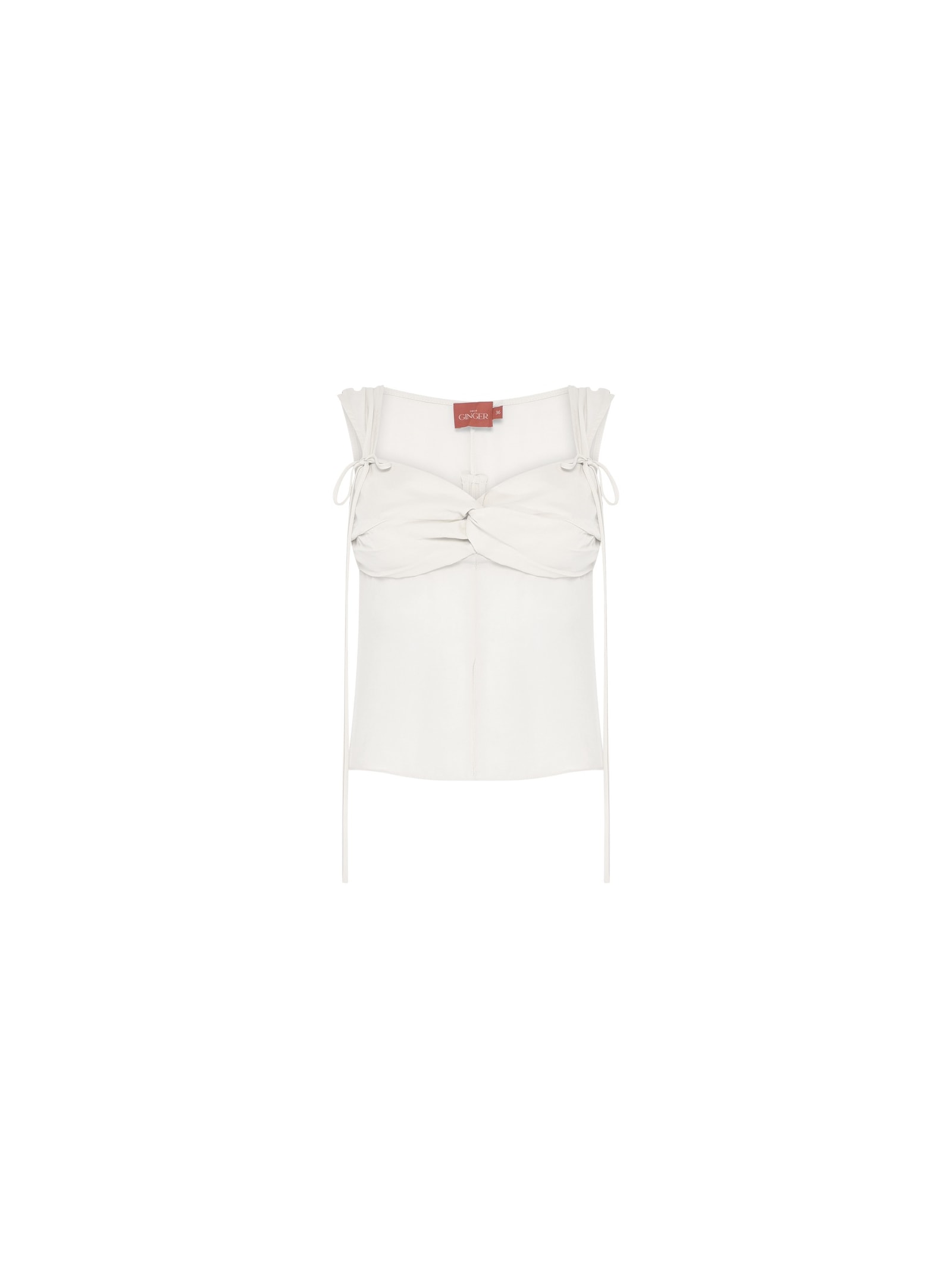 Blusa Mareh Anadara Off White Shop Ginger