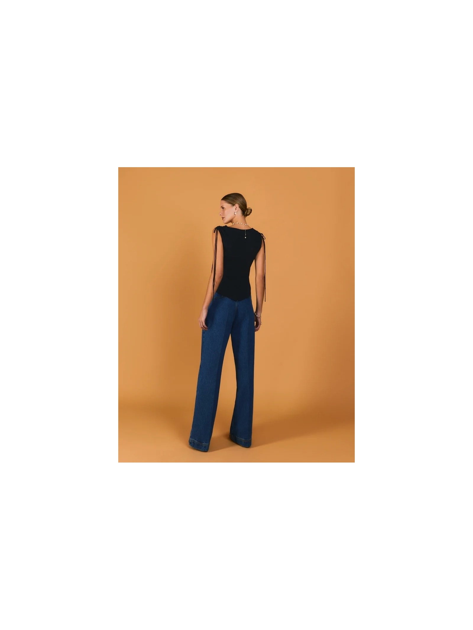 Blusa Mareh Anadara Preto Shop Ginger