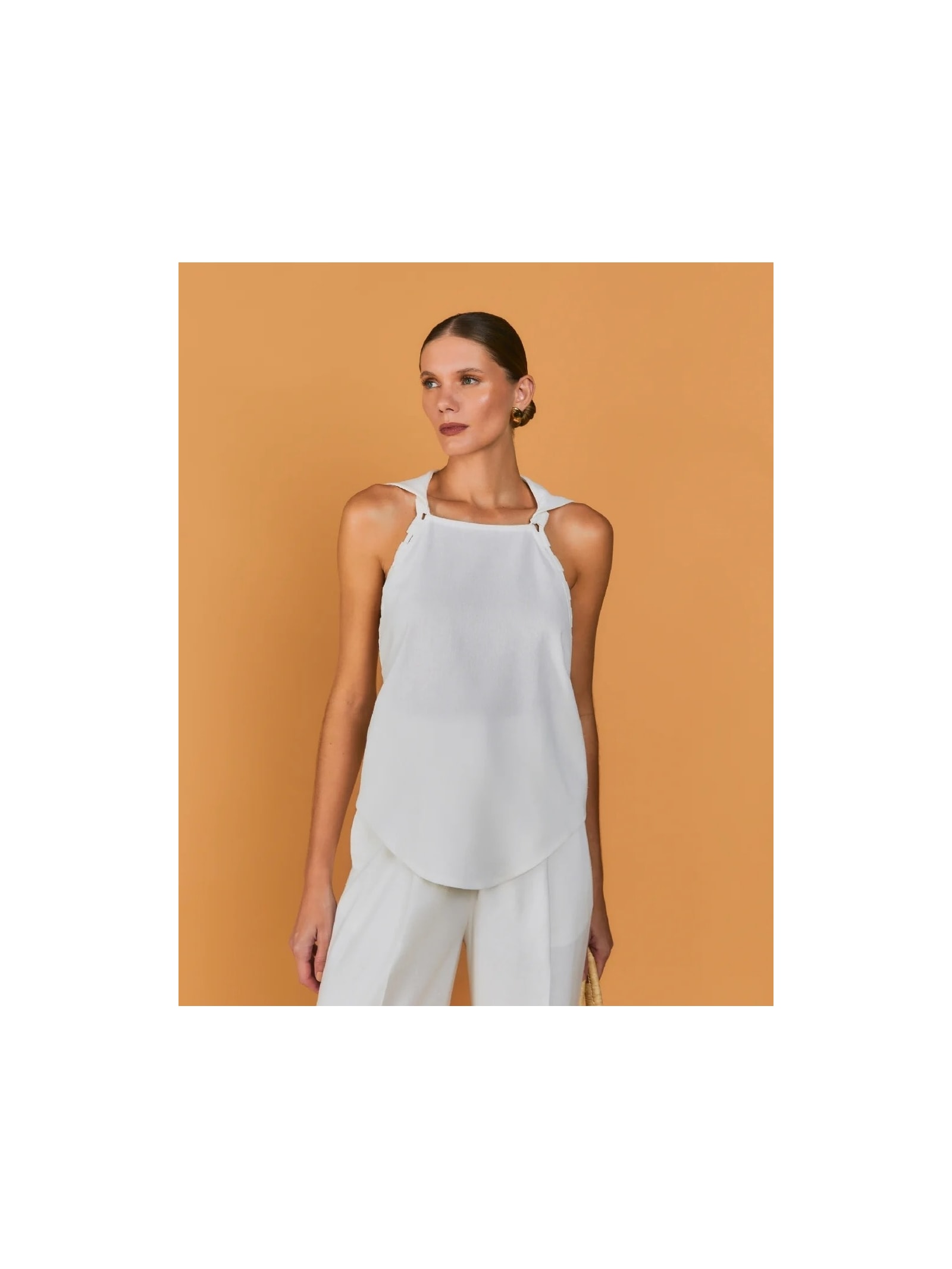 Blusa Mareh Capuz Tartaruga Off White Shop Ginger