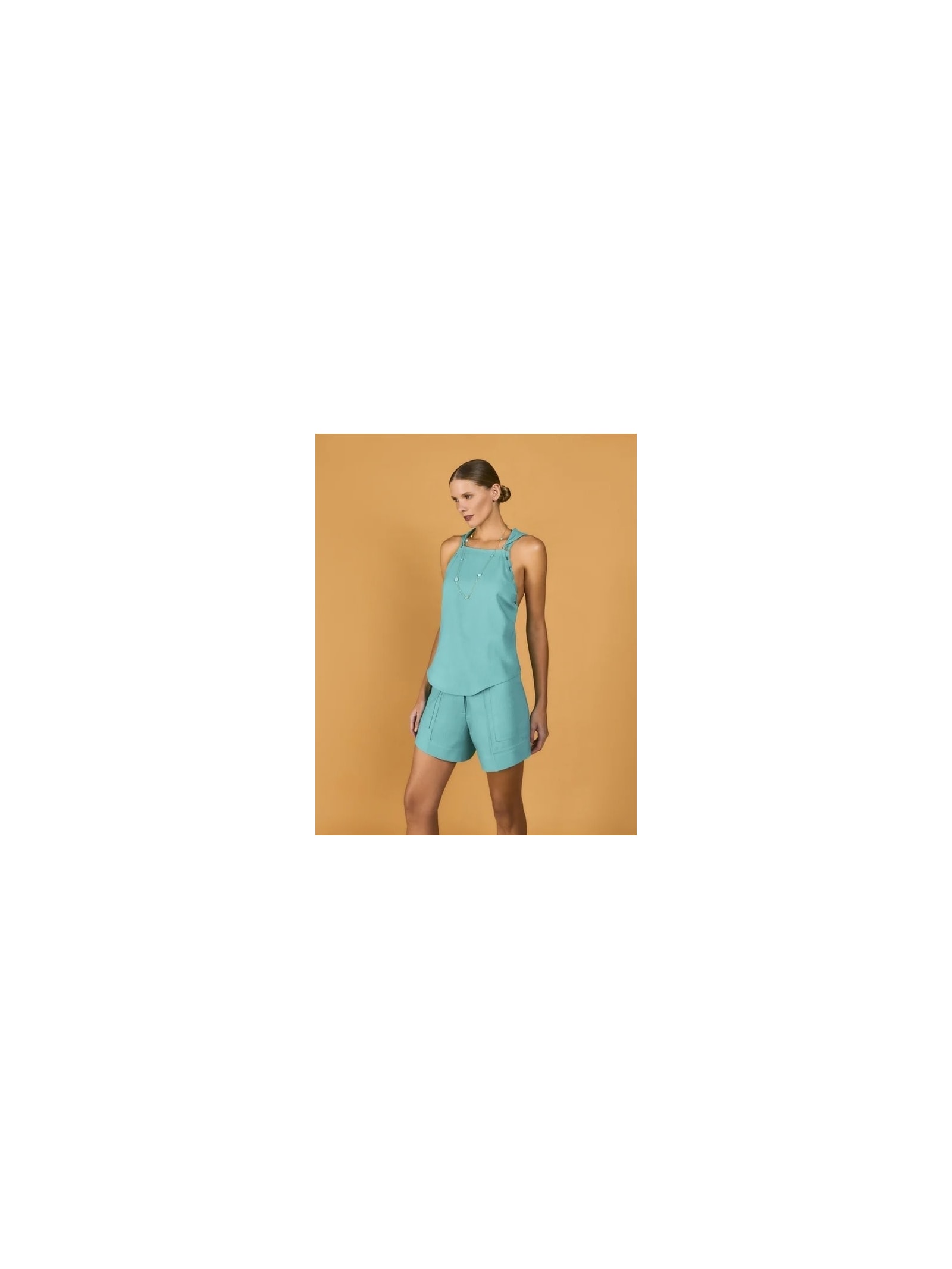 Blusa Mareh Capuz Tartaruga Verde Shop Ginger