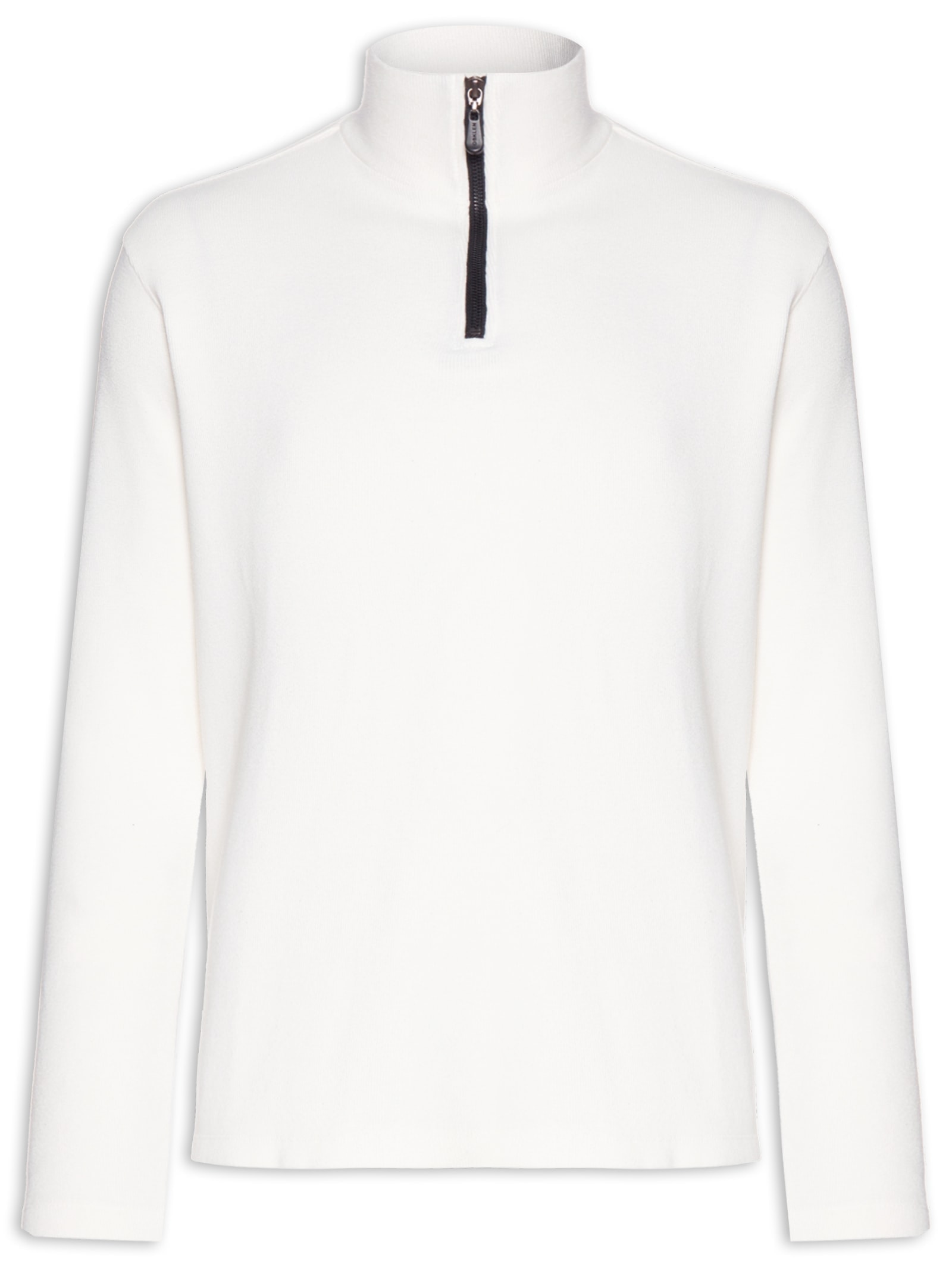 Blusa Masculina Agasalho Manga Longa Gola Alta Texture Branco Osklen