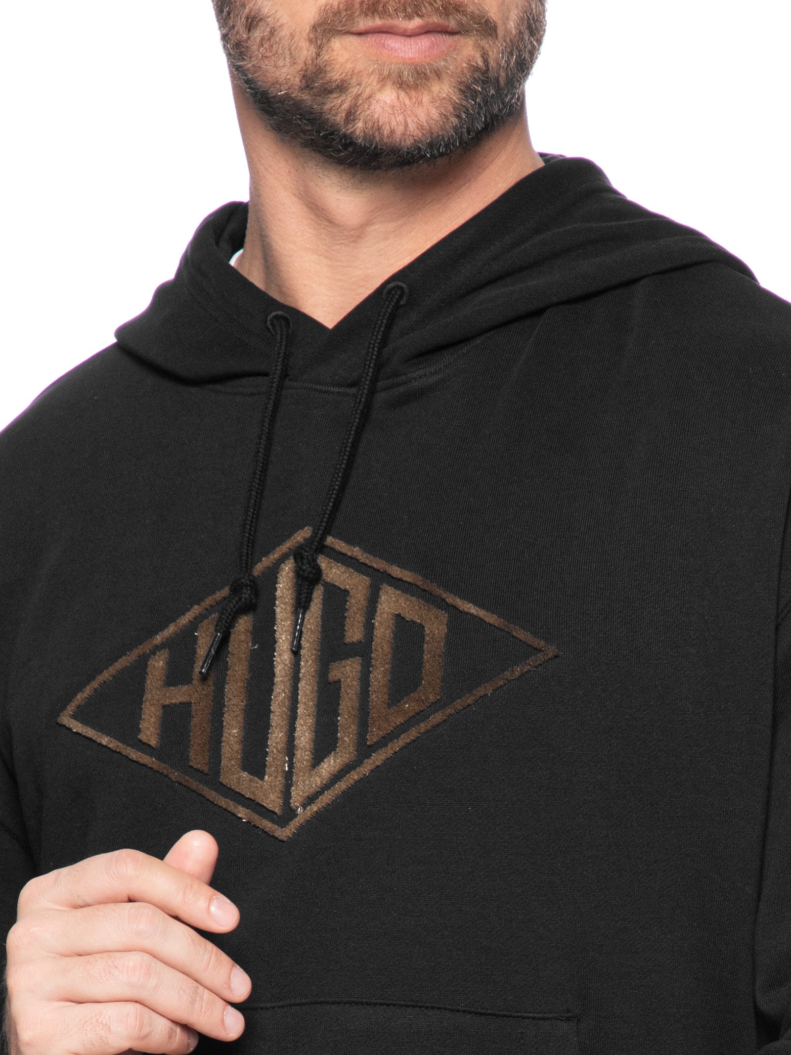 Blusa Masculina Dacorolo Preto Hugo