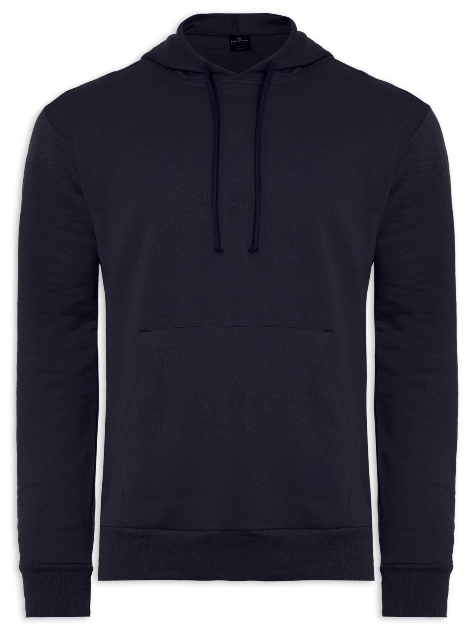 Blusa Masculina de Moletom Azul  Hering