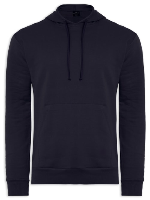 Blusa Masculina de Moletom – Azul