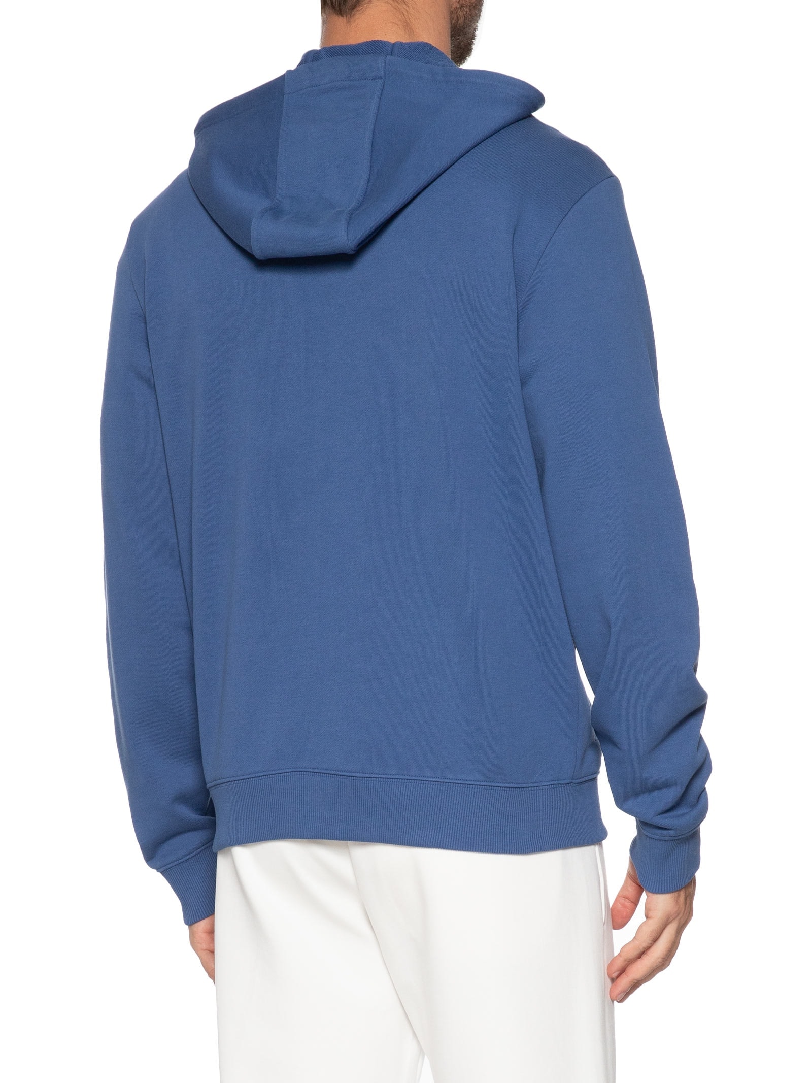 Blusa Masculina De Moletom Azul Hugo