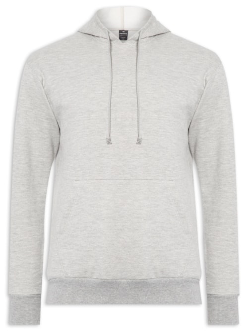 Blusa Masculina de Moletom – Cinza