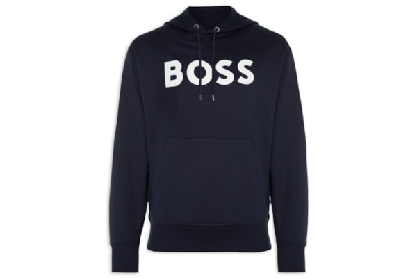 Blusa Masculina de Moletom com Gorro Sullivan  - Azul