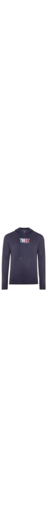 Blusa Masculina de Moletom Essential Graphic Hoodie - Azul