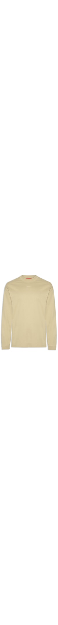Blusa Masculina De Moletom Gola Careca Daposo - Bege