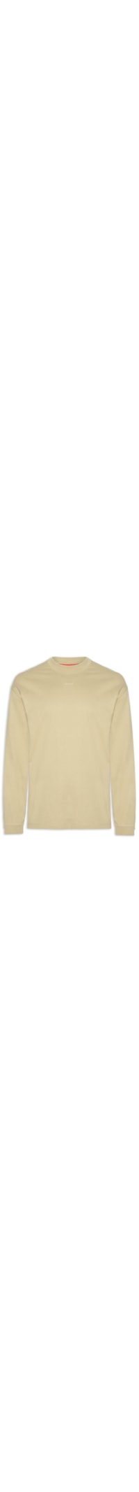 Blusa Masculina De Moletom Gola Careca Daposo - Bege