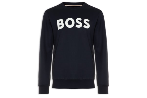 Blusa Masculina de Moletom Gola Careca Soleri - Azul