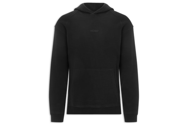 Blusa Masculina De Moletom Hooded Dafflono - Preto
