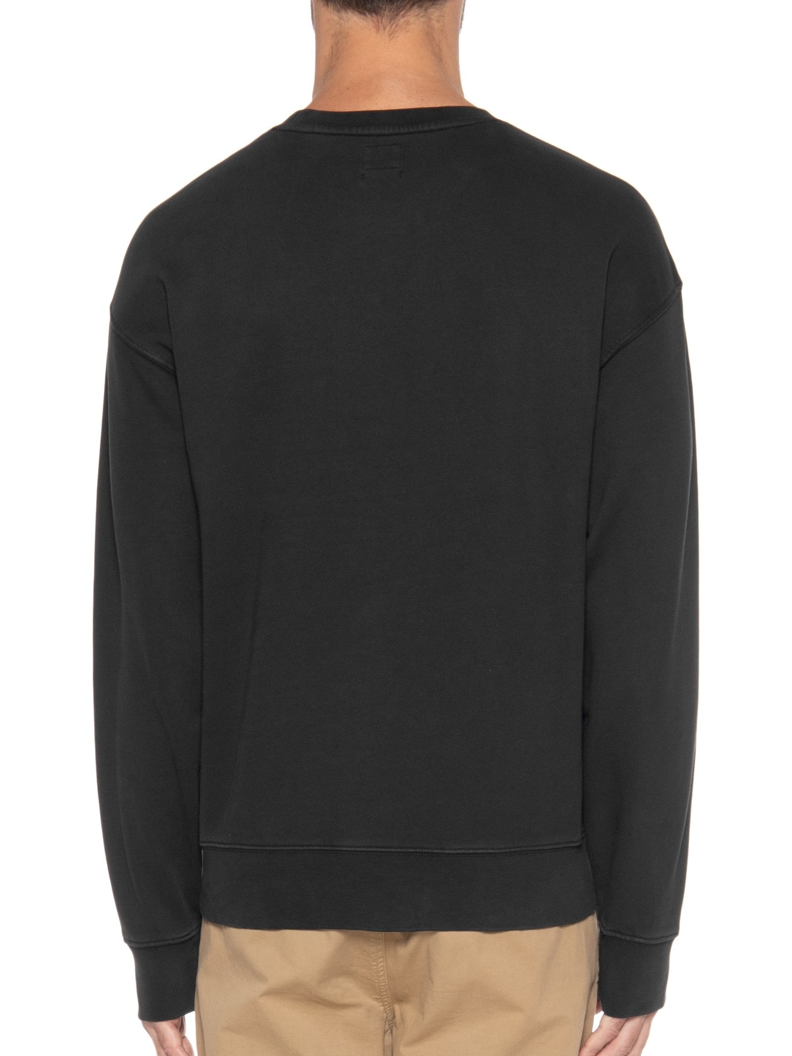 Blusa Masculina De Moletom Relaxd Graphic Crew Preto Levi's
